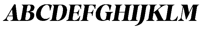 Stagger Extra Bold Italic Font UPPERCASE