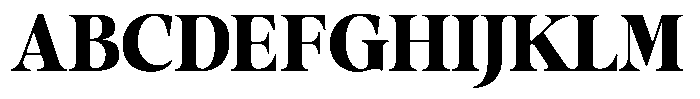 Stagger Extra Bold Font UPPERCASE