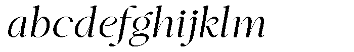 Stagger Extra Light Exp Italic FONT