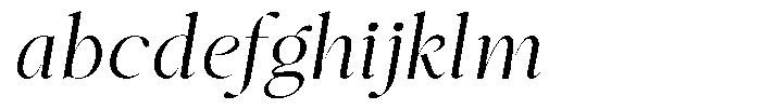 Stagger Extra Light Sem Exp Italic FONT