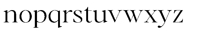 Stagger Extra Light Sem Exp Font LOWERCASE