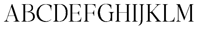 Stagger Extra Light Font UPPERCASE