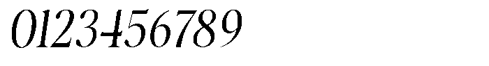 Stagger Light Condensed Italic Font OTHER CHARS