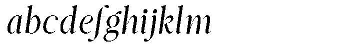 Stagger Light Condensed Italic FONT
