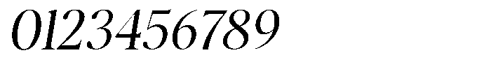 Stagger Light Italic Font OTHER CHARS