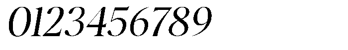 Stagger Light Sem Exp Italic Font OTHER CHARS