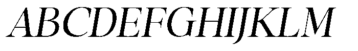 Stagger Light Sem Exp Italic Font UPPERCASE
