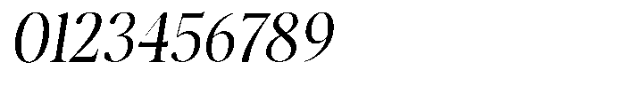 Stagger Light Semi Condensed Italic Font OTHER CHARS
