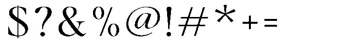 Stagger Light Semi Expanded Font OTHER CHARS