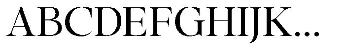 Stagger Light Semi Expanded Font UPPERCASE