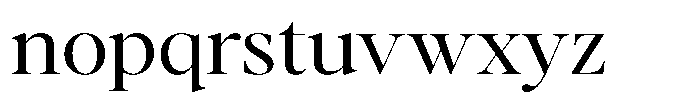 Stagger Light Semi Expanded Font LOWERCASE