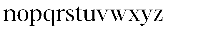 Stagger Light Font LOWERCASE