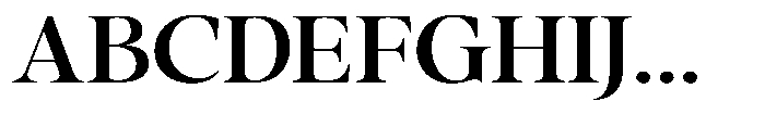 Stagger Medium Expanded Font UPPERCASE