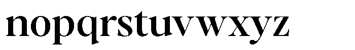 Stagger Medium Font LOWERCASE