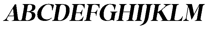 Stagger Sem Bold Sem Exp Italic Font UPPERCASE