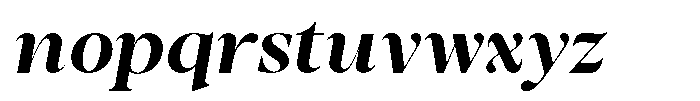 Stagger Sem Bold Sem Exp Italic Font LOWERCASE