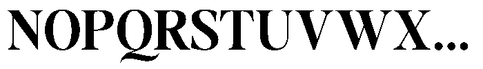 Stagger Semi Bold Font UPPERCASE