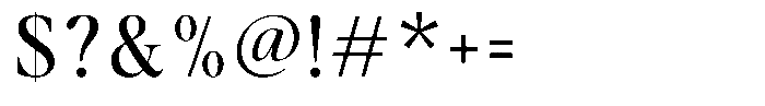 Stagger Semi Condensed Font OTHER CHARS