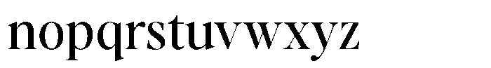 Stagger Semi Condensed Font LOWERCASE