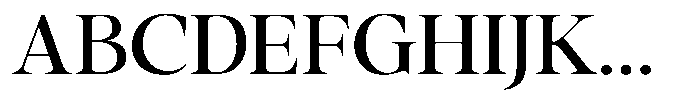 Stagger Semi Expanded Font UPPERCASE