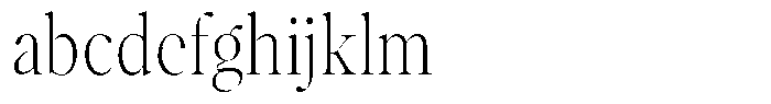 Stagger Thin Condensed FONT