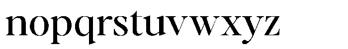 Stagger Var Black Condensed Font LOWERCASE