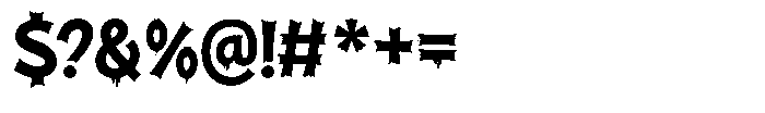 Stain Street Font OTHER CHARS