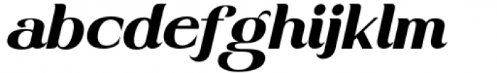 Stainger Semi Bold Italic Font LOWERCASE