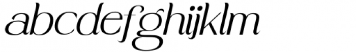 Stainger Thin Italic Font LOWERCASE