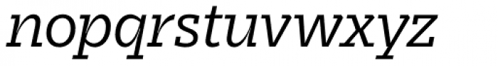 Stajn Pro Book Italic Font LOWERCASE