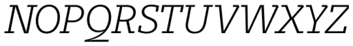 Stajn Pro Light Italic Font UPPERCASE