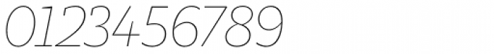 Stajn Pro Thin Italic Font OTHER CHARS