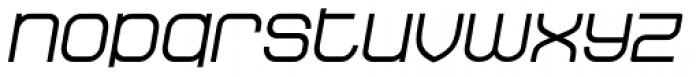 Stak Bold Oblique Font LOWERCASE