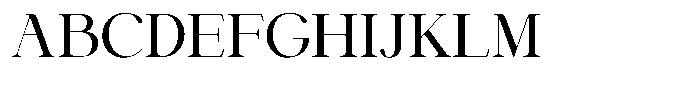 Stallion Serif Regular Font UPPERCASE