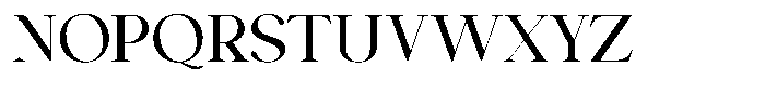 Stallion Serif Regular Font UPPERCASE