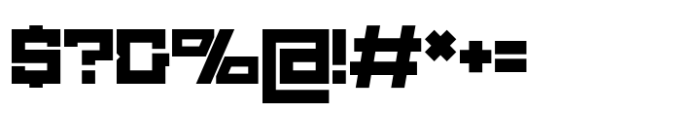 Stallman Black 150 Font OTHER CHARS