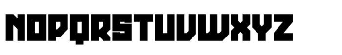 Stallman Heavy 75 Font LOWERCASE