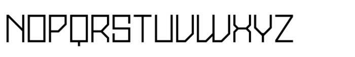Stallman Light 175 Font LOWERCASE