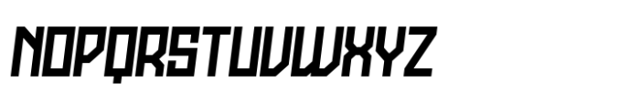 Stallman Medium 100 Oblique Font UPPERCASE