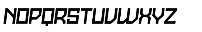 Stallman Medium 150 Oblique Font UPPERCASE