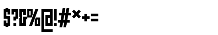 Stallman Medium 50 Font OTHER CHARS