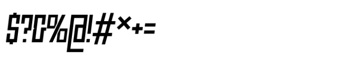 Stallman Regular 75 Oblique Font OTHER CHARS