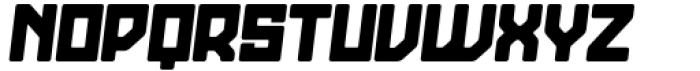 Stallman Round Black 100 Oblique Font UPPERCASE