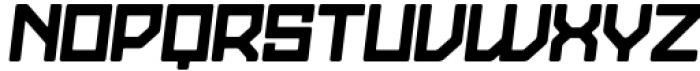 Stallman Round Bold 150 Oblique Font LOWERCASE