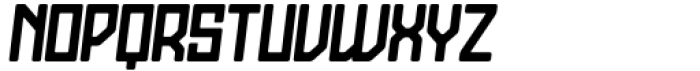 Stallman Round Medium 100 Oblique Font UPPERCASE