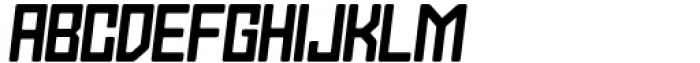 Stallman Round Medium 100 Oblique Font LOWERCASE