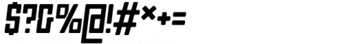 Stallman Round Medium 75 Oblique Font OTHER CHARS
