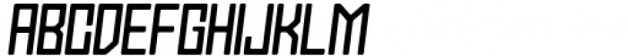 Stallman Round Regular 100 Oblique Font LOWERCASE