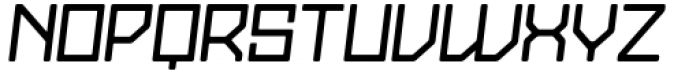 Stallman Round Regular 175 Oblique Font UPPERCASE