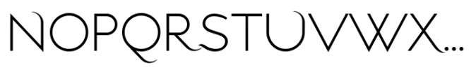 Stamford Regular Font UPPERCASE